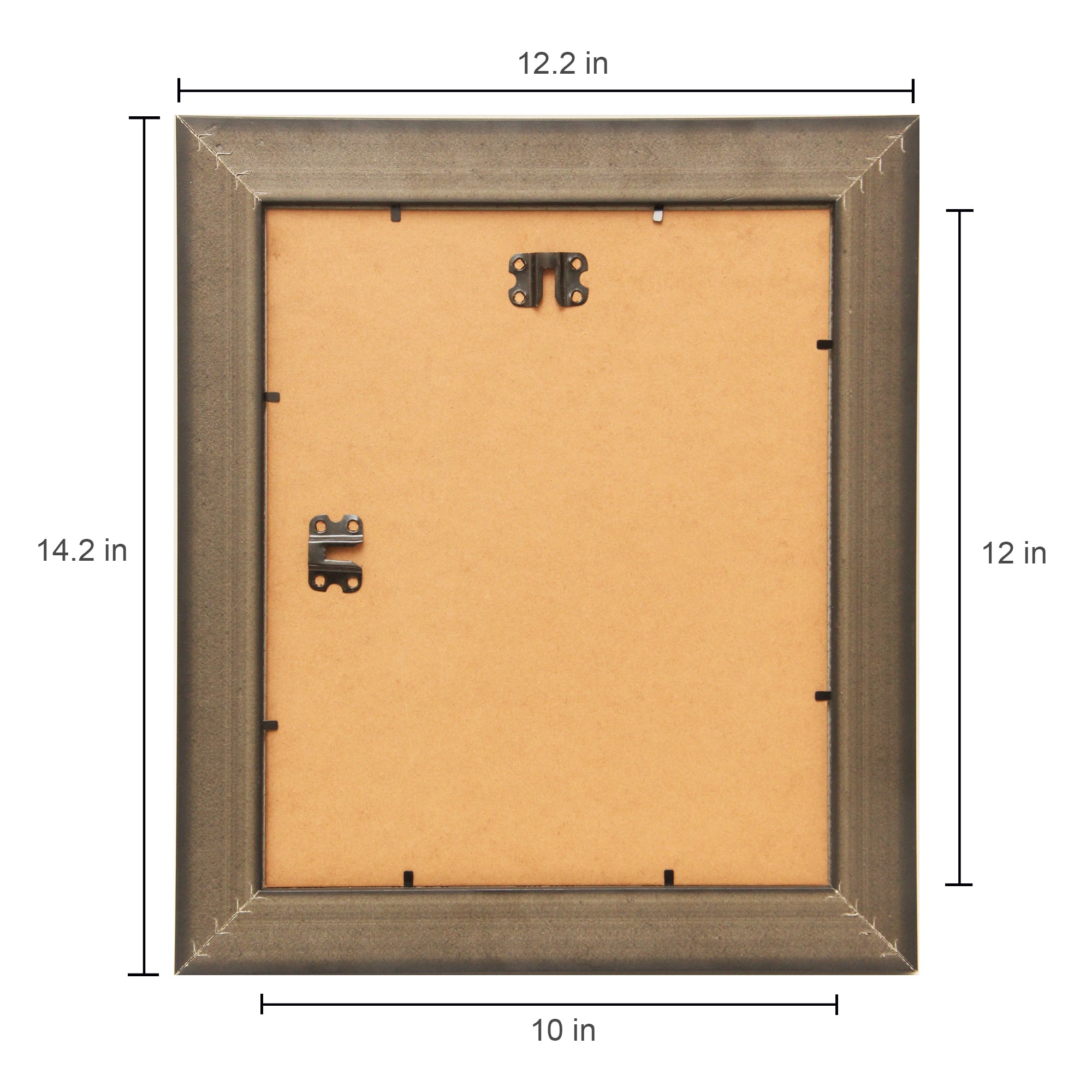 Wall Photo Frame Modern Black 10 X 12Inch 1Pc Sw Lb
