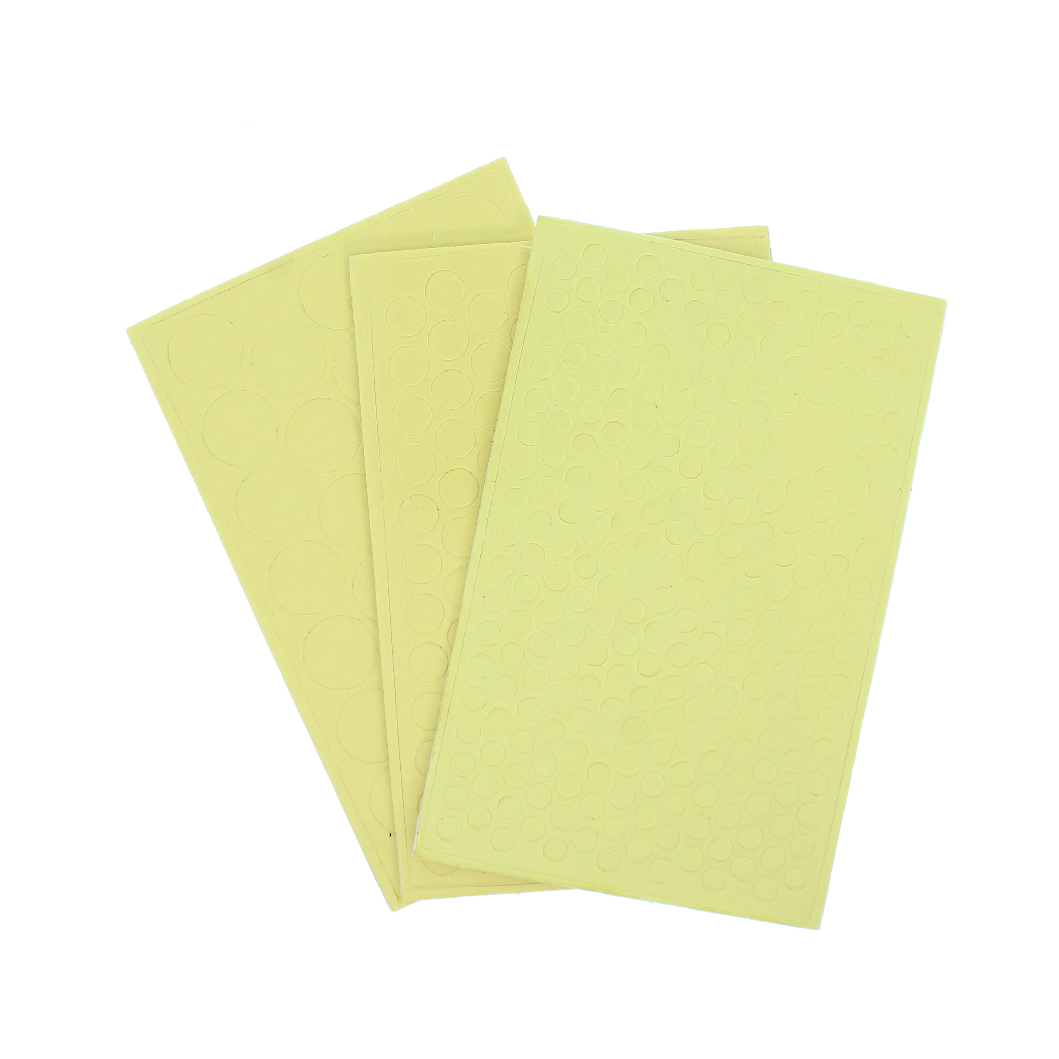 Adhesive Foam Round Dbl Sided 3Sheet
