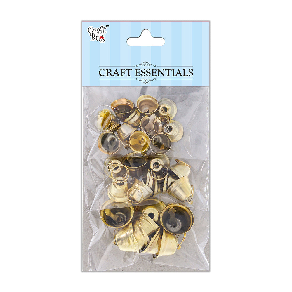 Itsy Bitsy Bells - Gold, Assorted, 30Pc