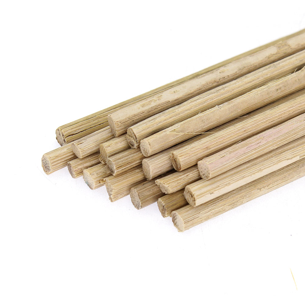 Itsy Bitsy Round Bamboo Sticks - Natural, 5mm, 6 - 50gm