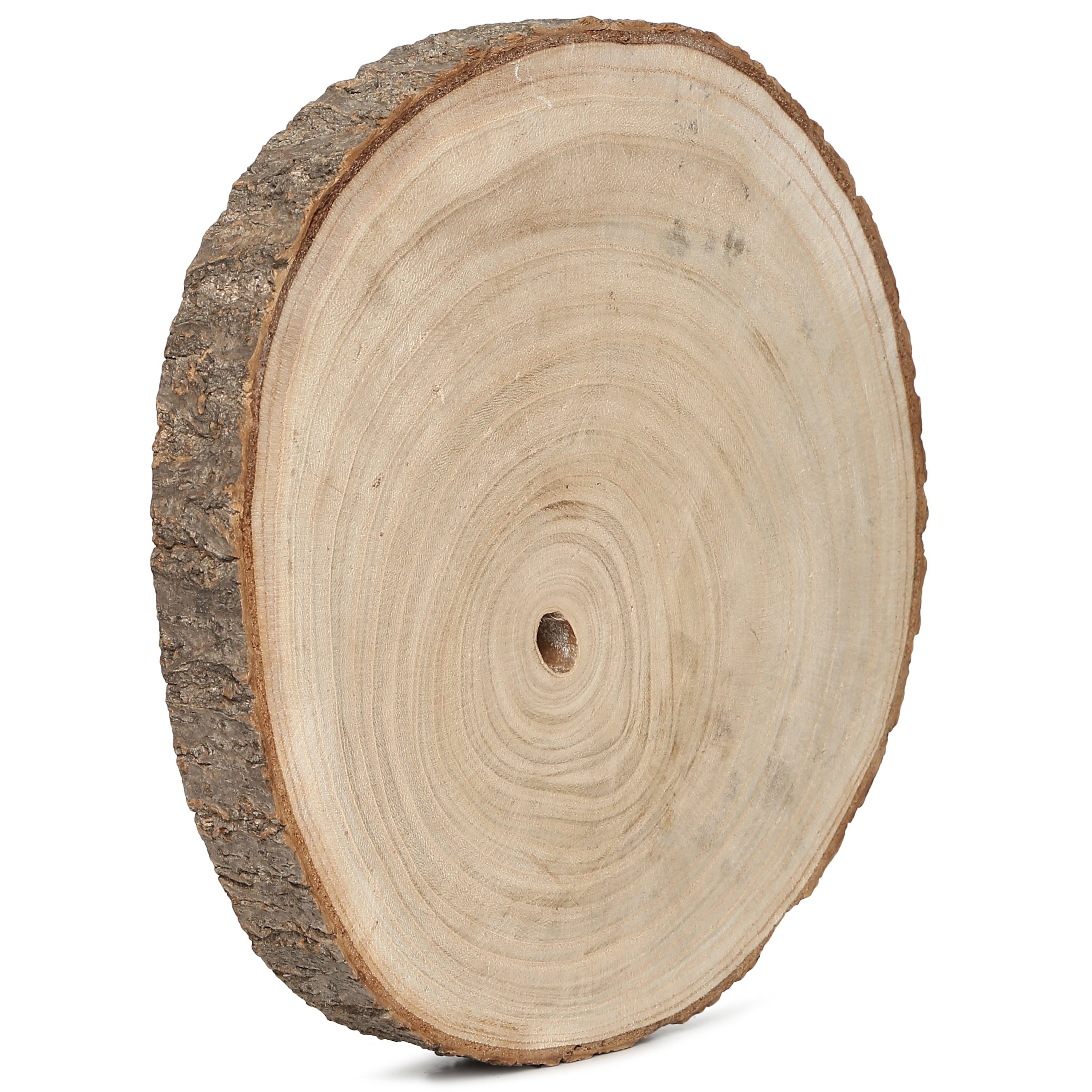 Wooden Slice Natural Round 23X3Cm 1Pc Ib