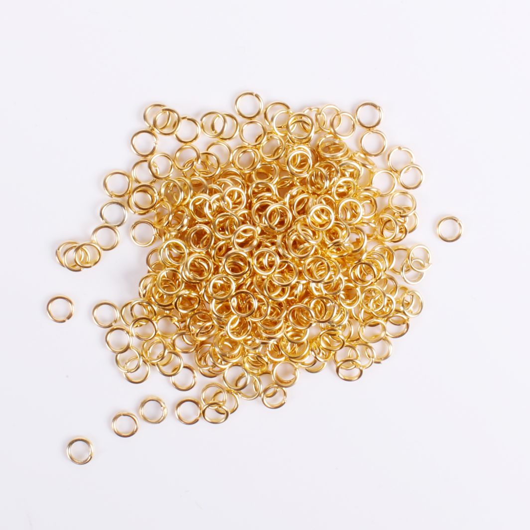 Findings Jump Ring Open 4mm D 25gm