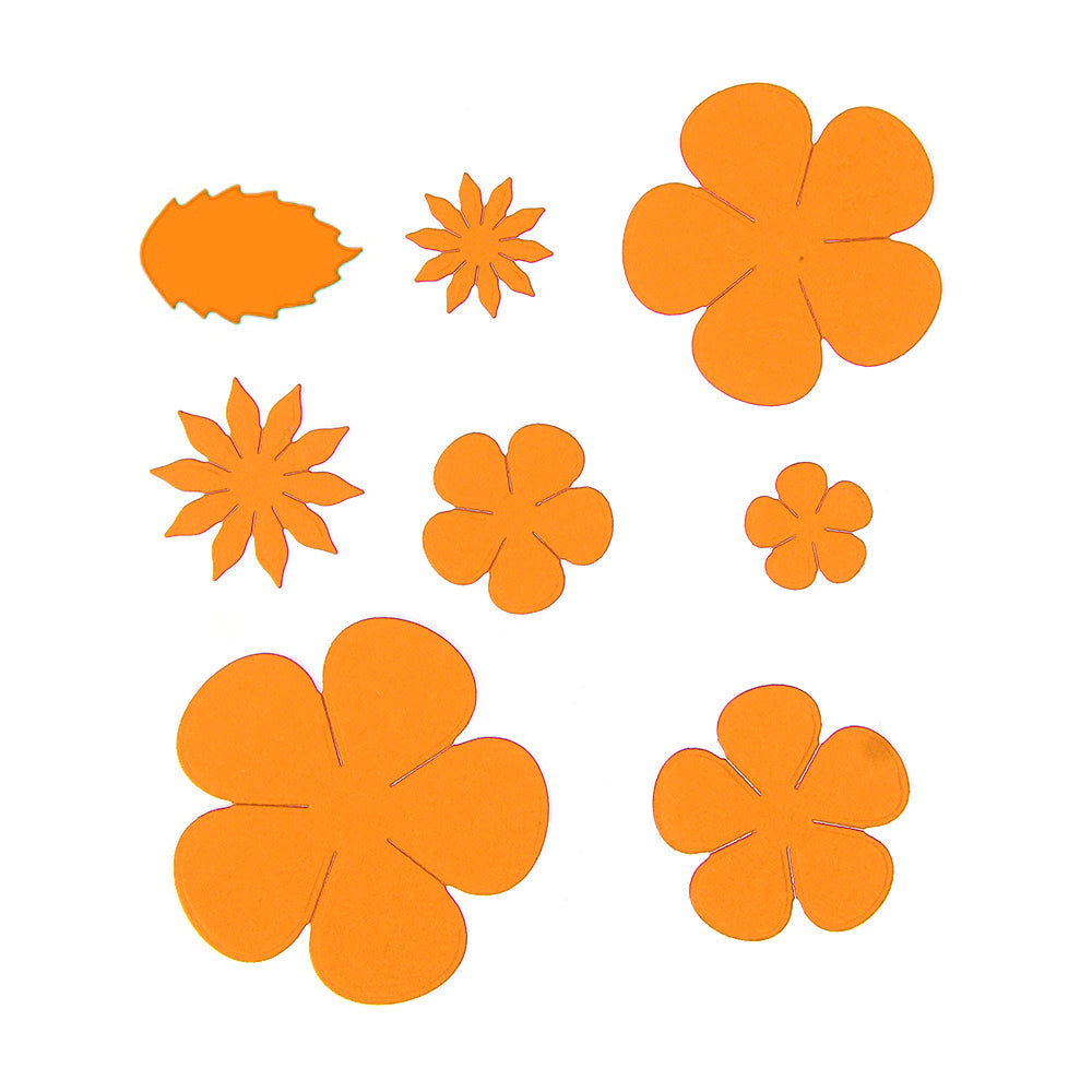 Thin Cut Flower Die Florentia 8Pcs