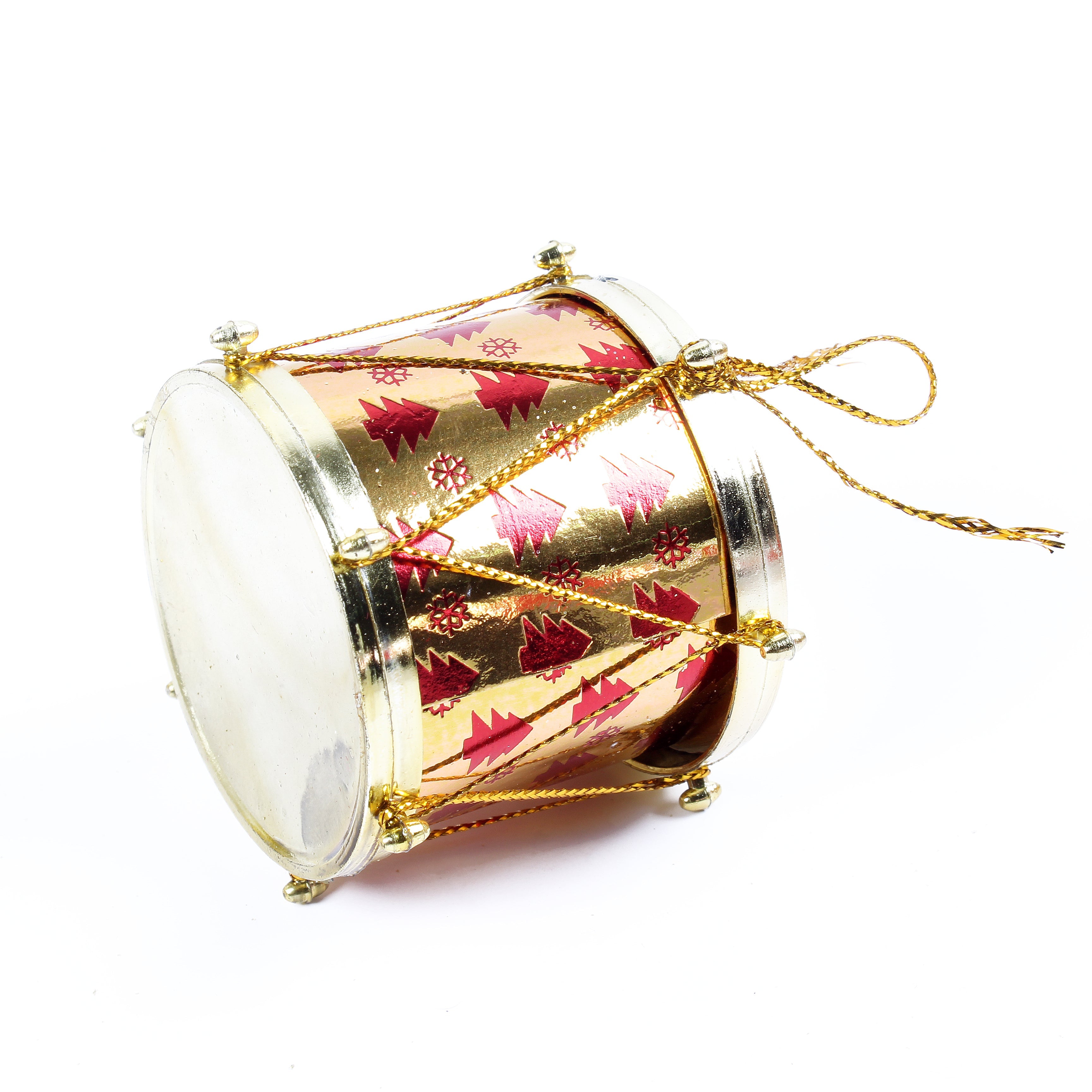 Christmas Tree Hanging Decoration Drum/Baubles/Present And Bells 1Pack 16 pcs