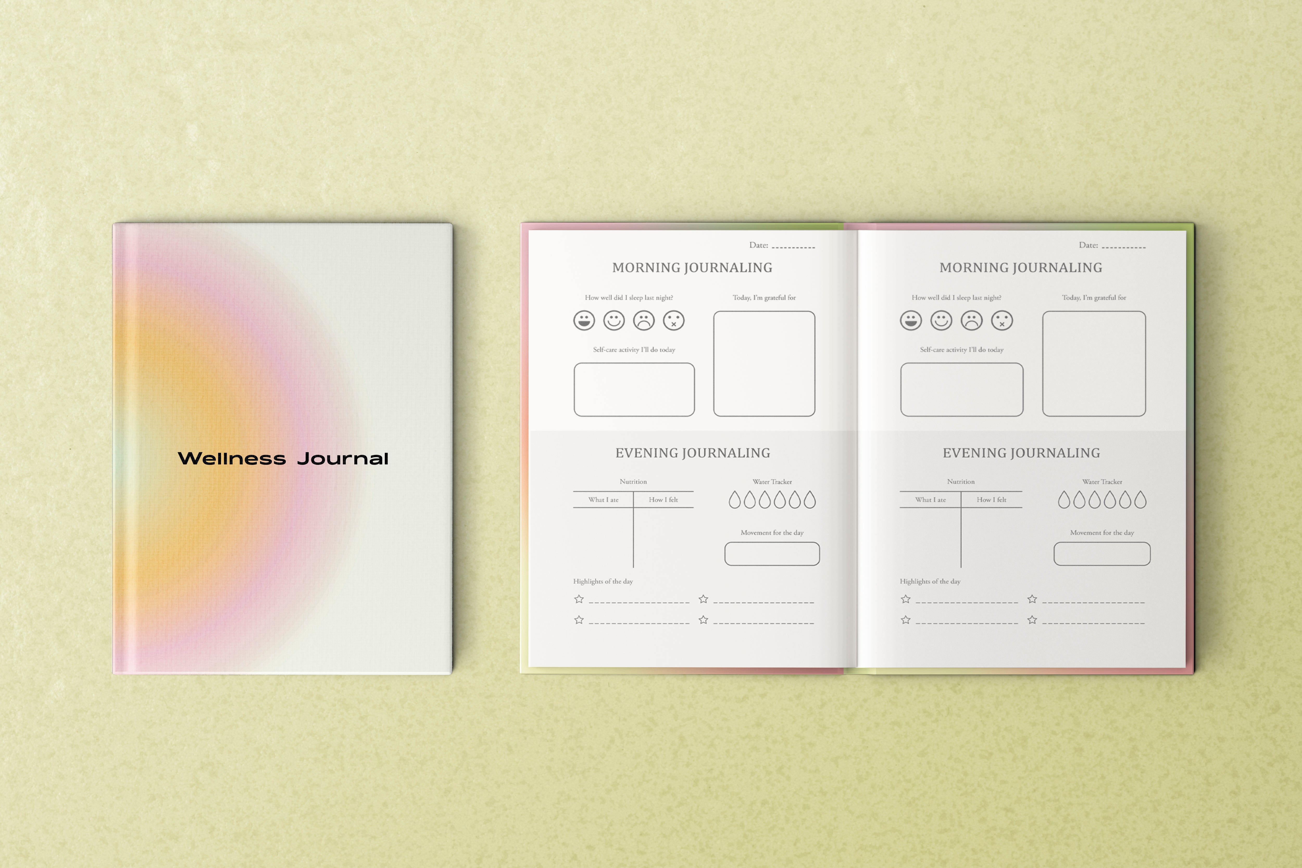 Wellness Journal Aura Of Life A5 176Pages Ib