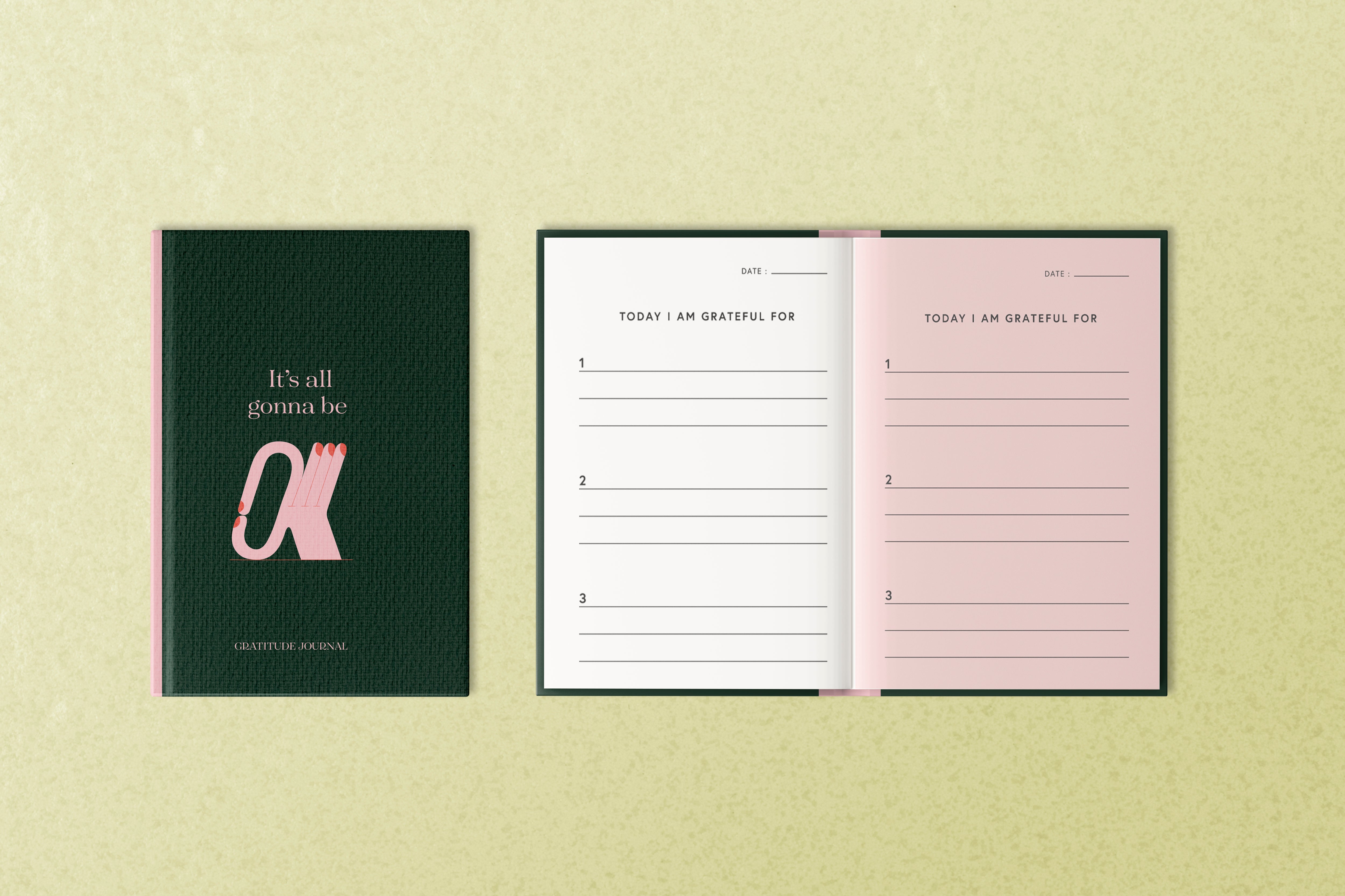 Gratitude Journal It`S Gonna Be Ok A6 196Pages Ib