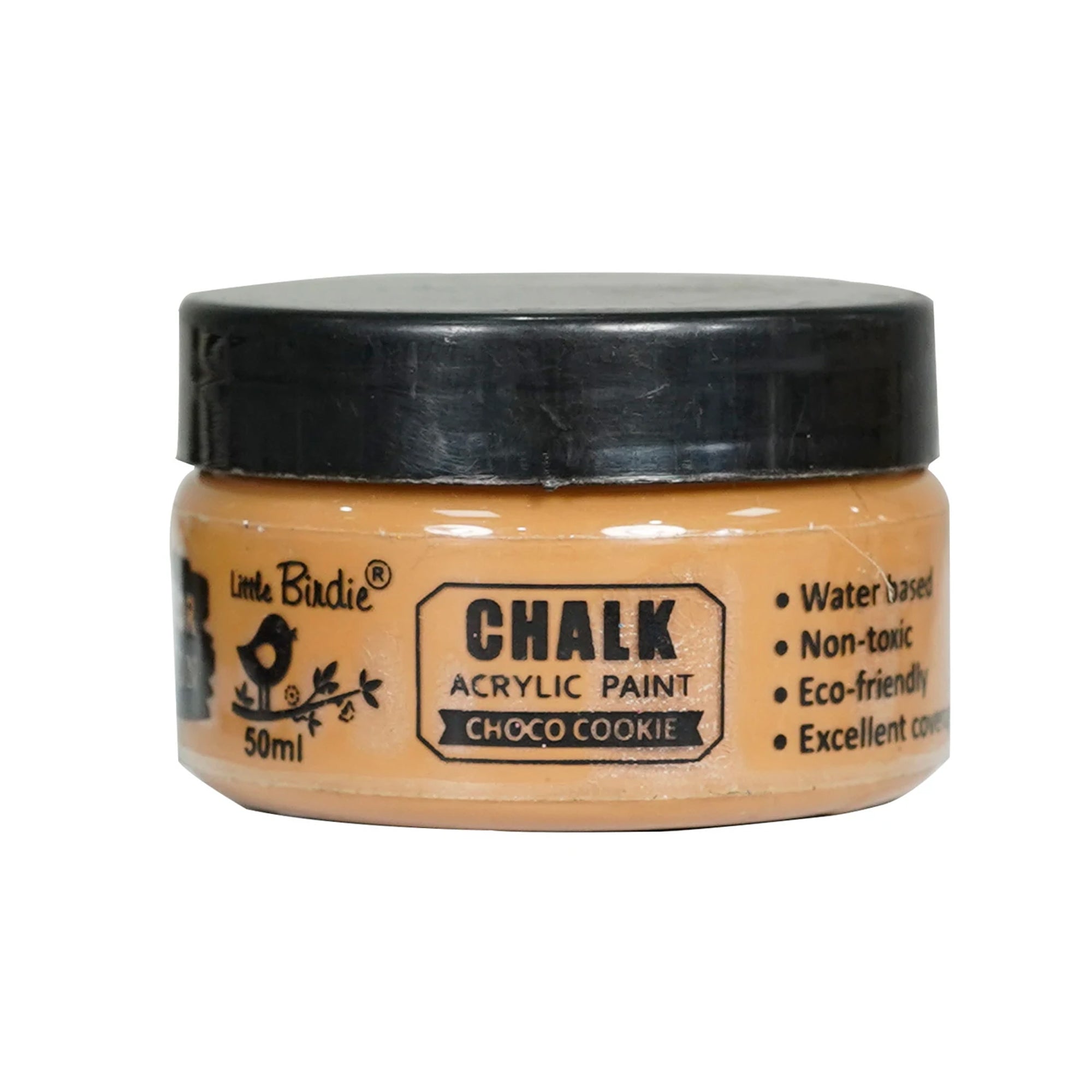 Home Decor Chalk Paint Choco Cookie 50ml Bottle