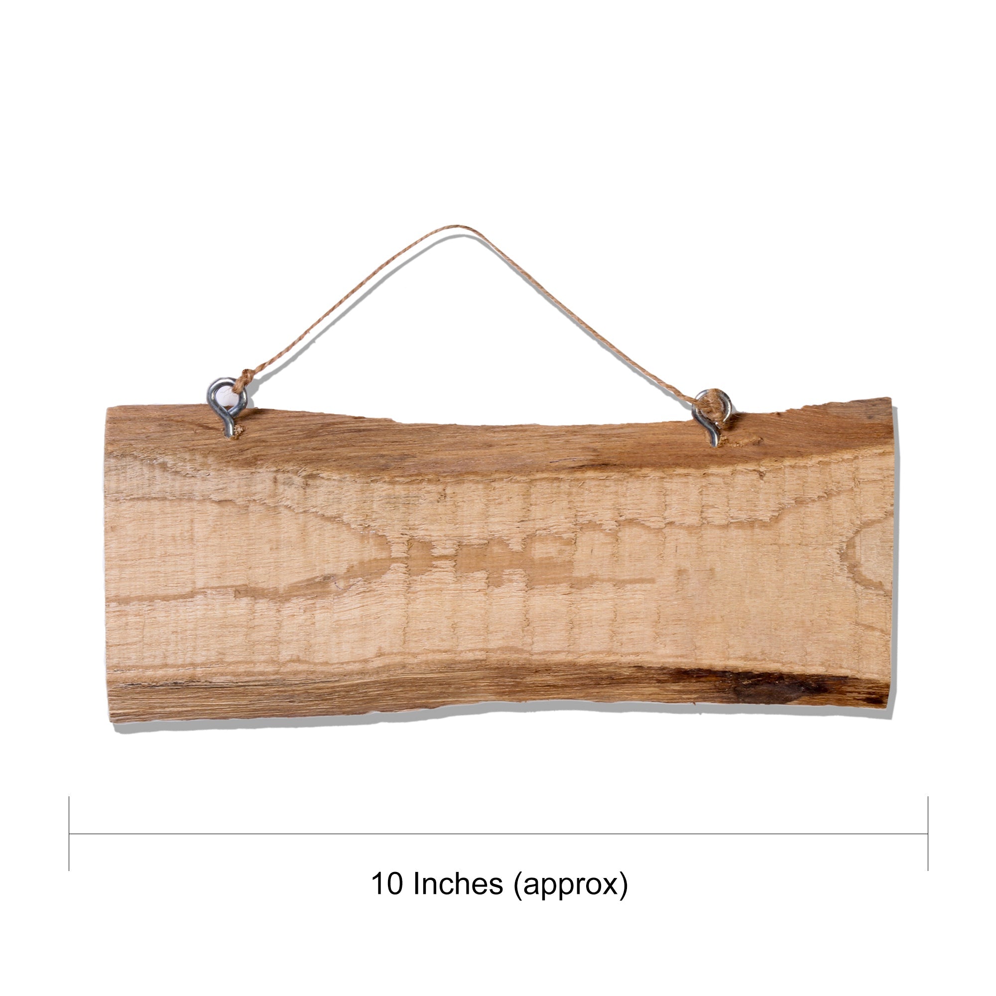 Teak Wood Rustic Hanging Panel 10 inch 1PC