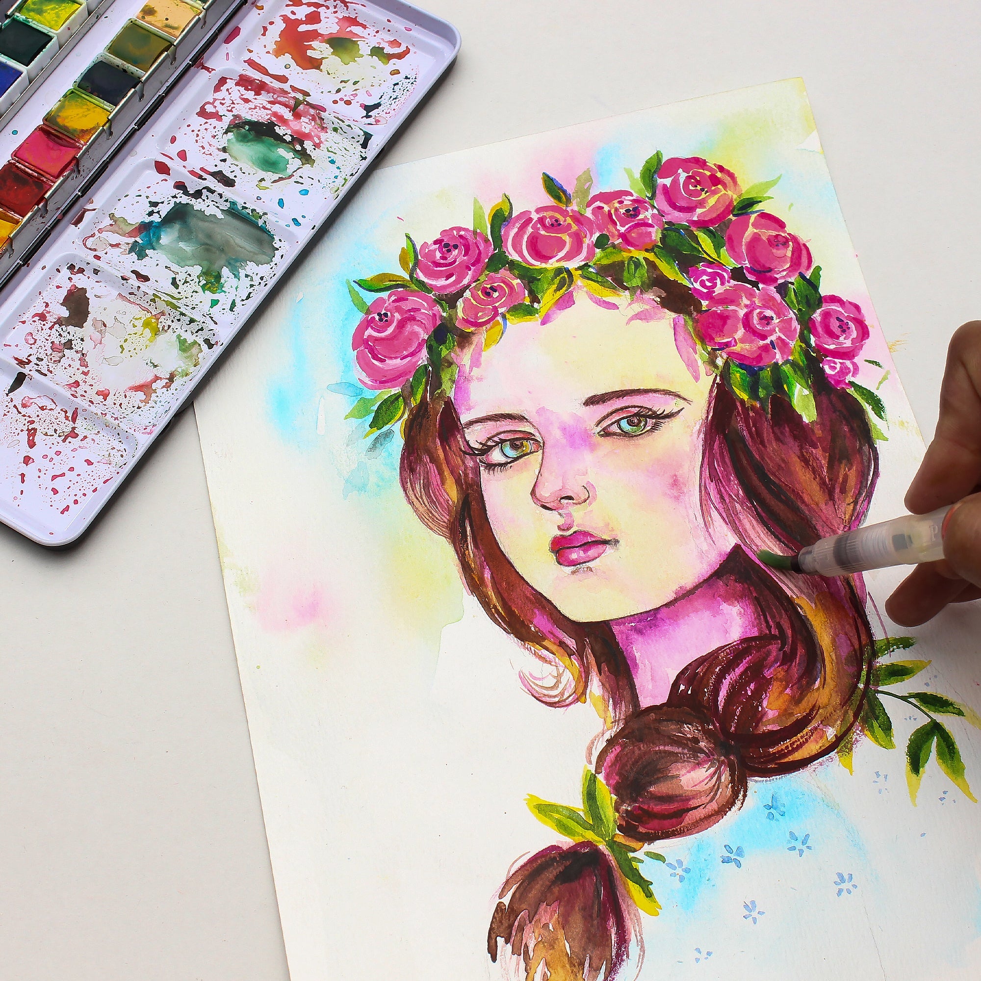 Premium Watercolour Paper 150Gsm A4 10 Sheets