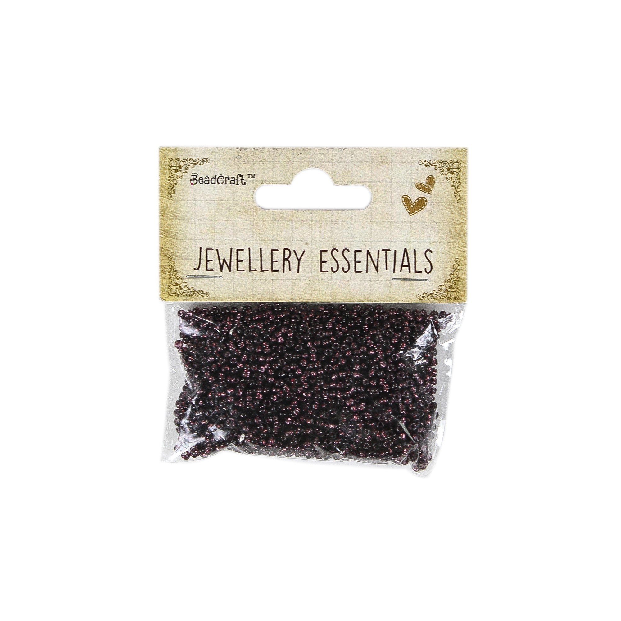 Seed Beads Transparent Purple 0.5Mm 30Gm