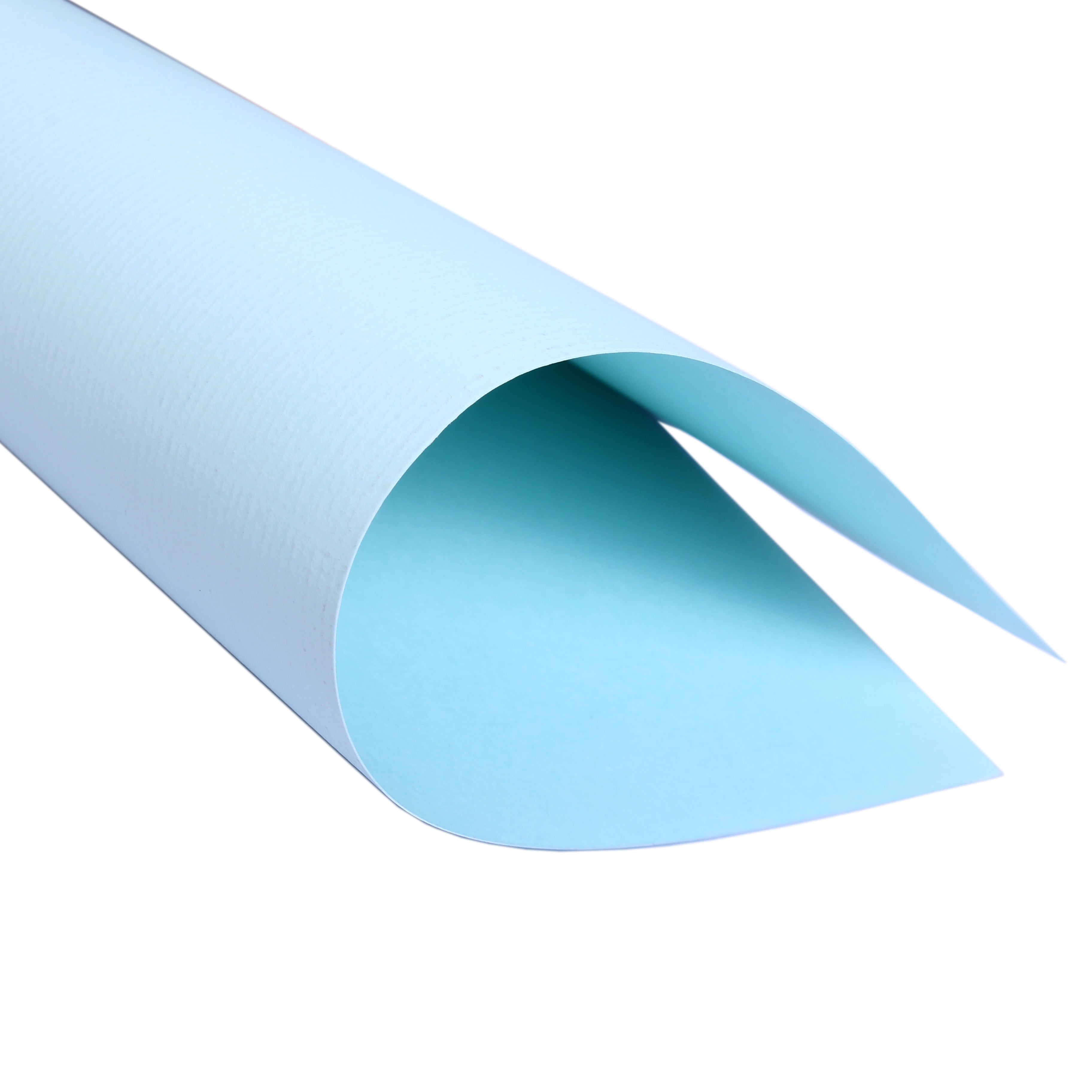 Card Stock Matte Embossed 220Gsm A4 Texture Paper Blue  1Sheet Lb