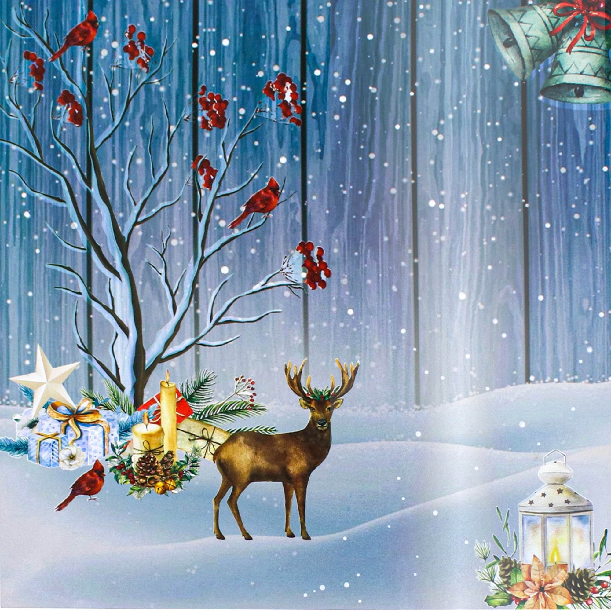 Foil Printed Paper Pack Magic of Christmas 12 X 12inch 250gsm 12Sheet
