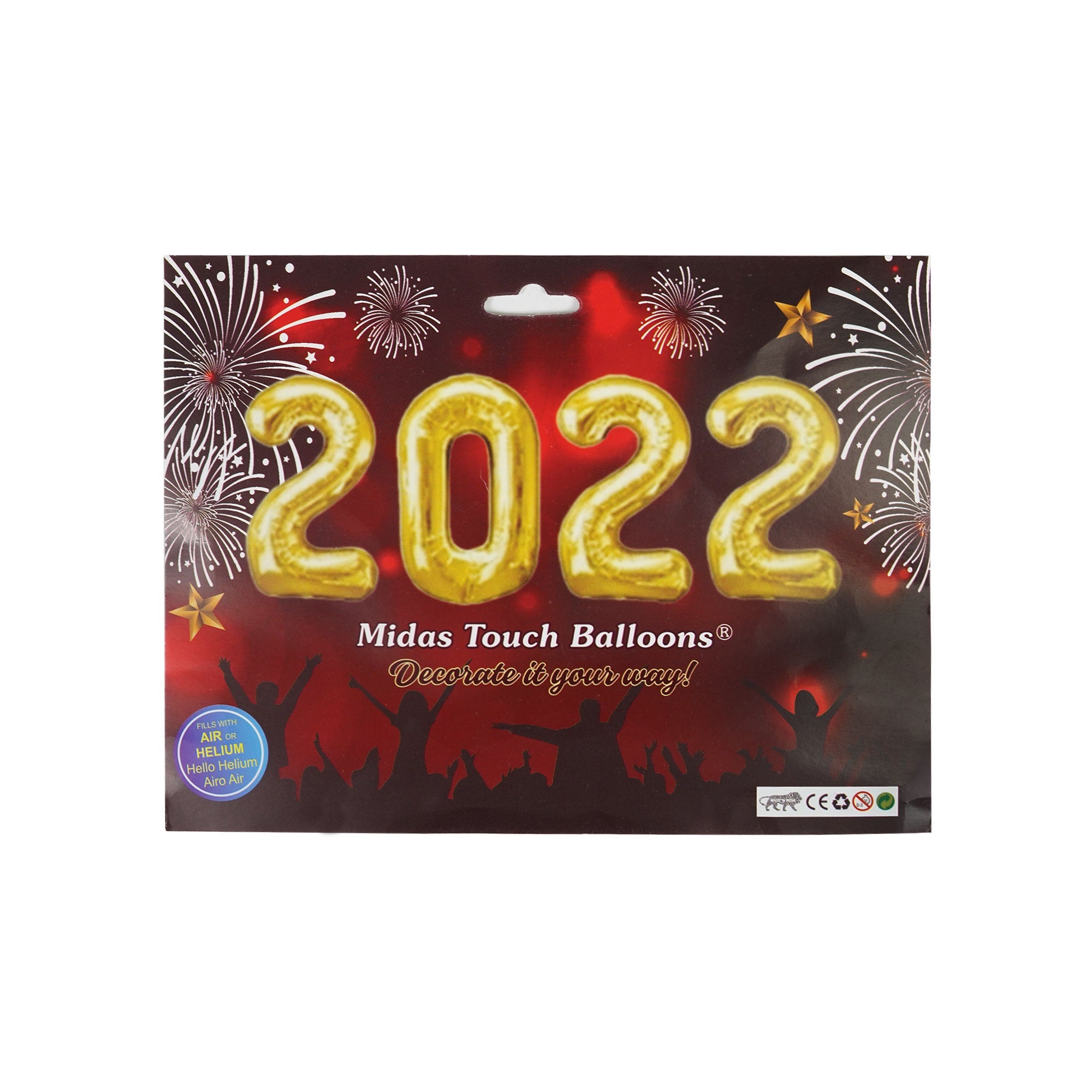 Foil Balloon 2022 1pc