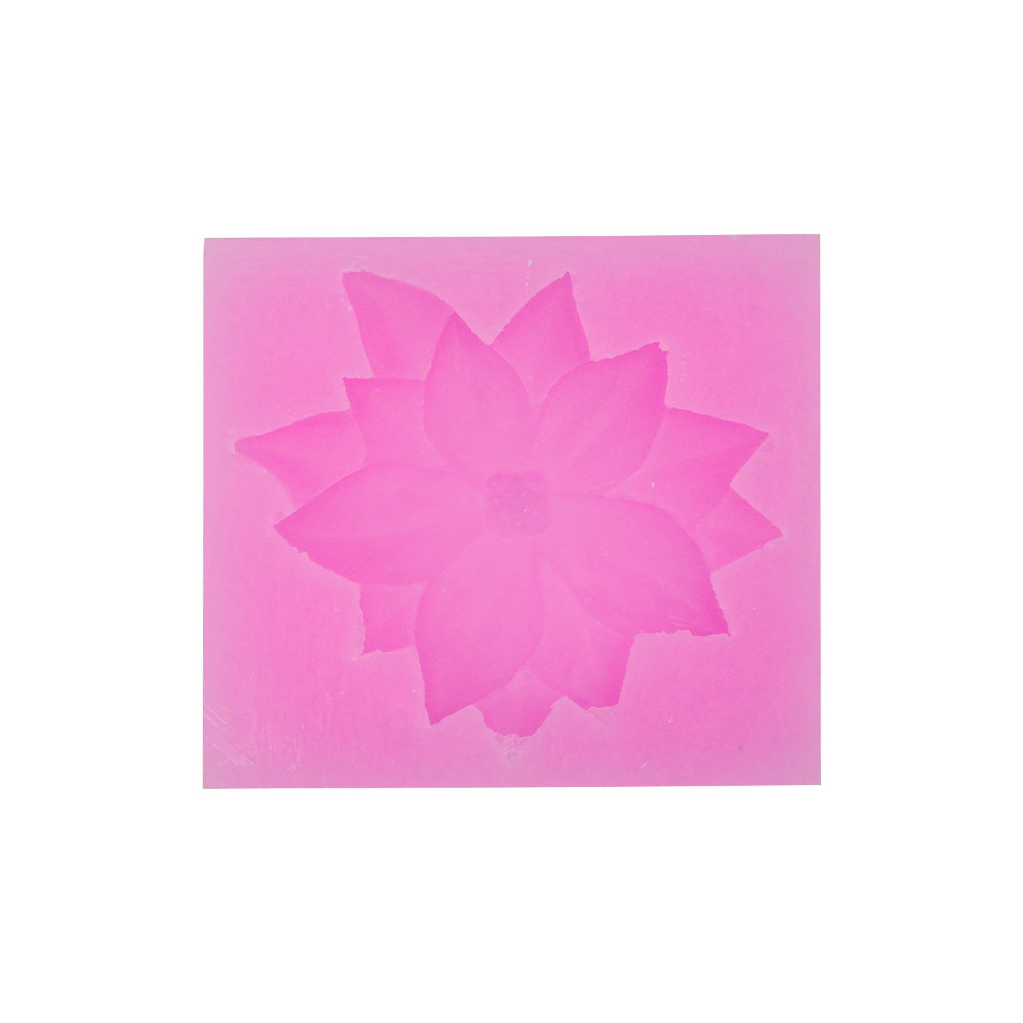 Silicone Mould Poinsettia - W 2.56 X L 2.32inch, D - 12mm, 1pc