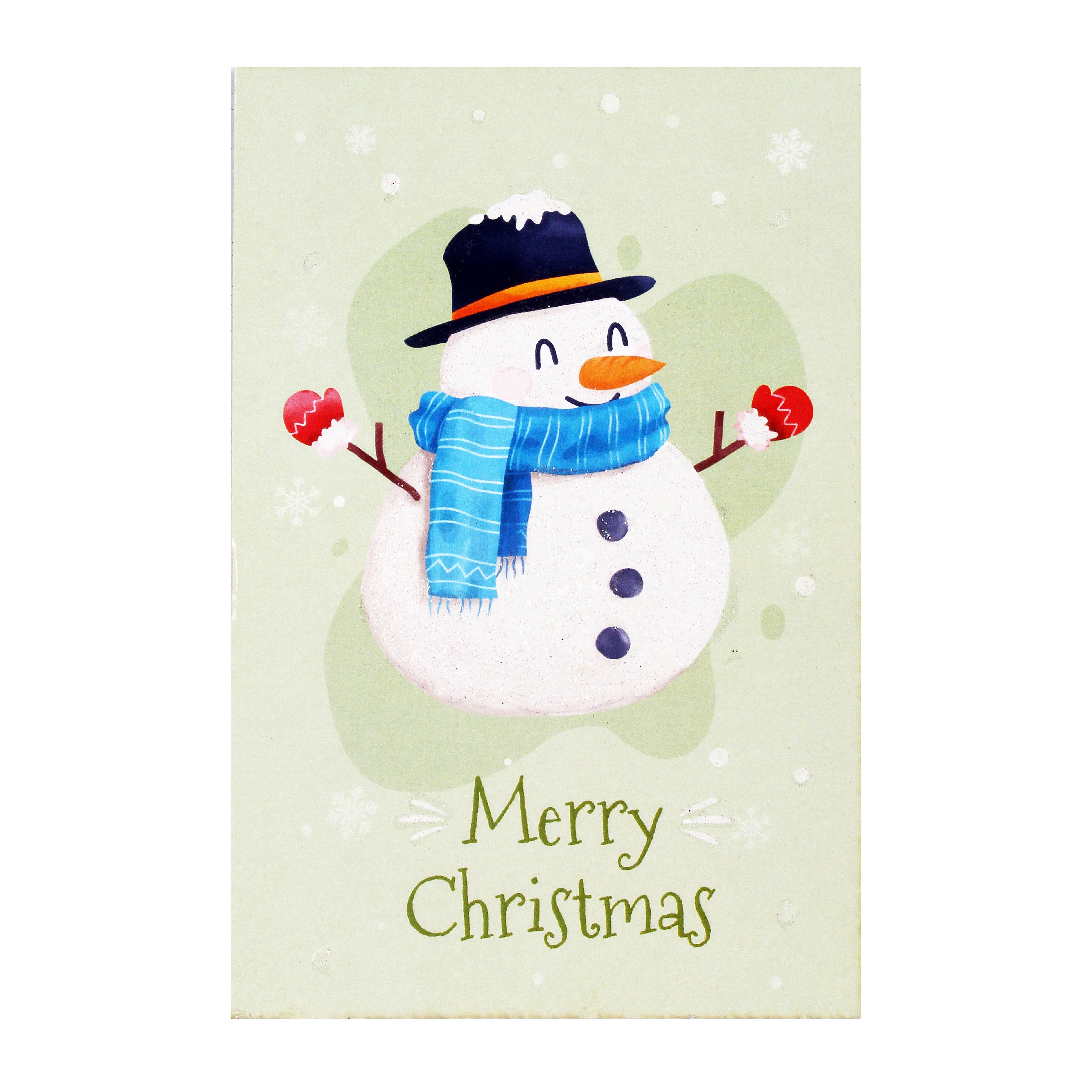 Christmas Greeting Card & Envelopes 6 Design 4 X 6inch