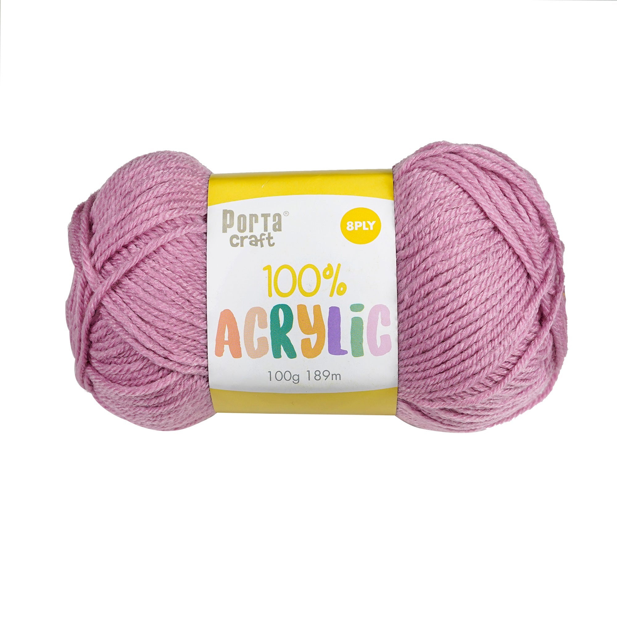 Porta Craft Acrylic Yarn 100% 100Gm 189M 8Ply Multi Sea Shimmer