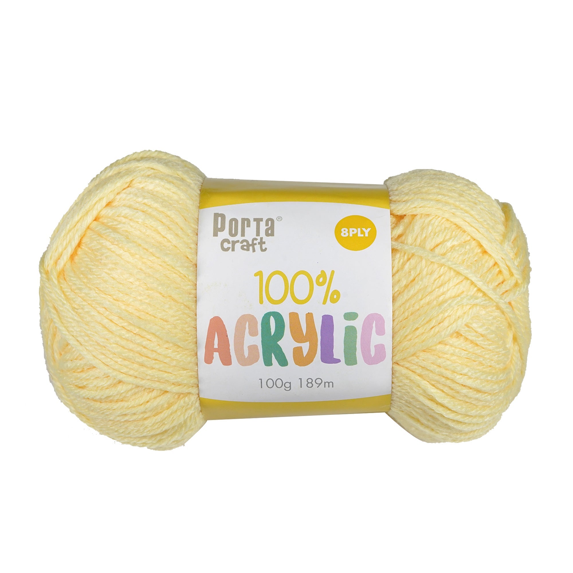 Porta Craft Acrylic Yarn 100% 100Gm 189M 8Ply Multi Sea Shimmer