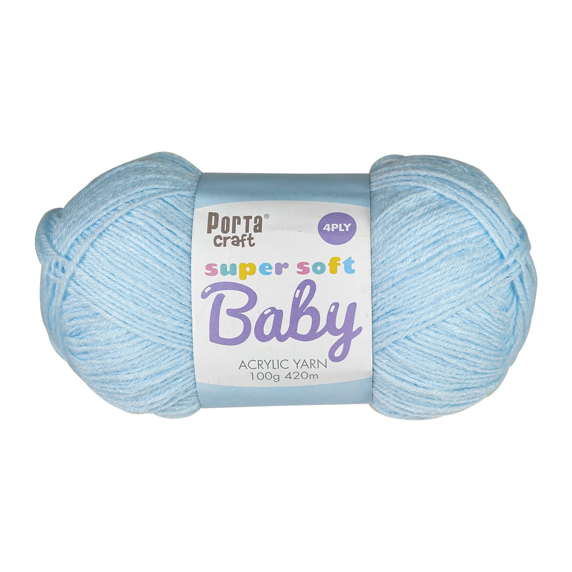 Porta Craft Acrylic Yarn 100% 100Gm 189M 8Ply Multi Sea Shimmer