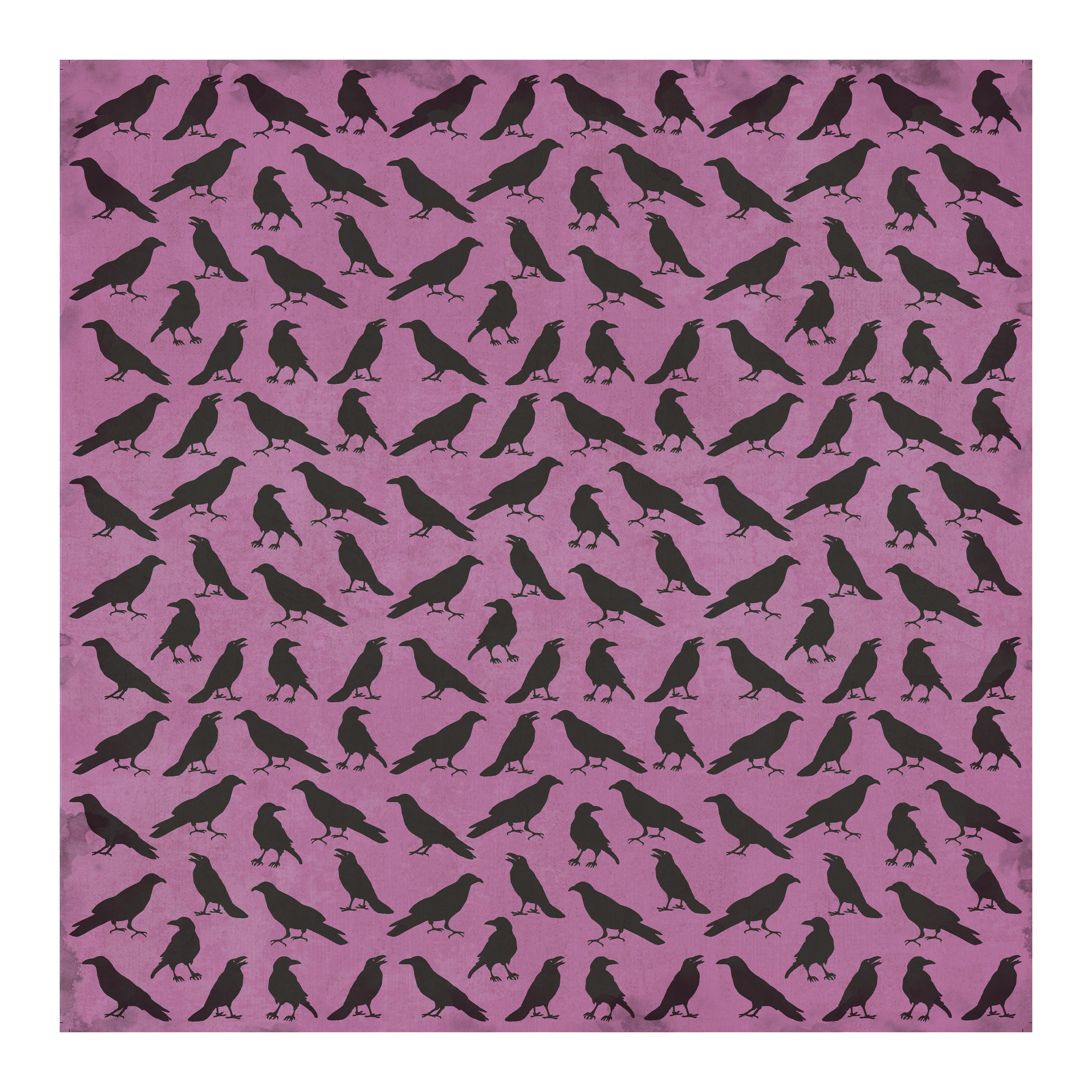 12 x12 inch Printed Cardstock pack- Halloween, 12 Sheets, 12 Designs, 250 gsm